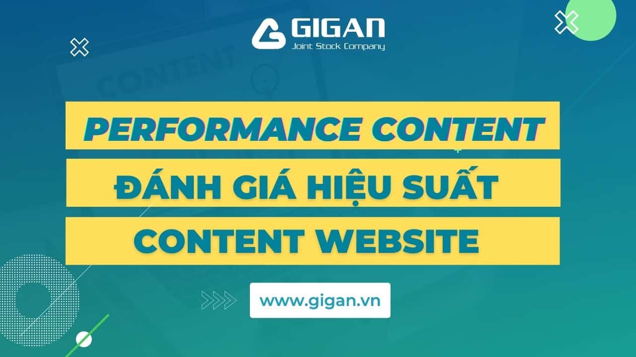Performance Content: 7 chỉ số quan trọng đánh giá hiệu suất Content Website