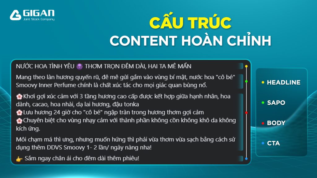 cấu trúc content hoàn chỉnh