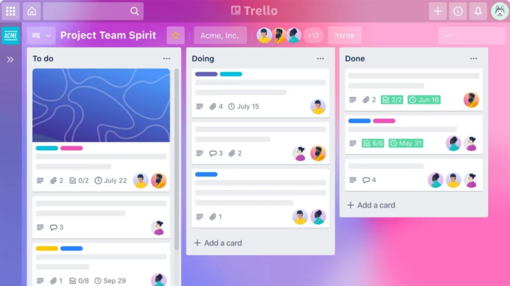 Trello - Tool Marketing trực quan và dễ sử dụng