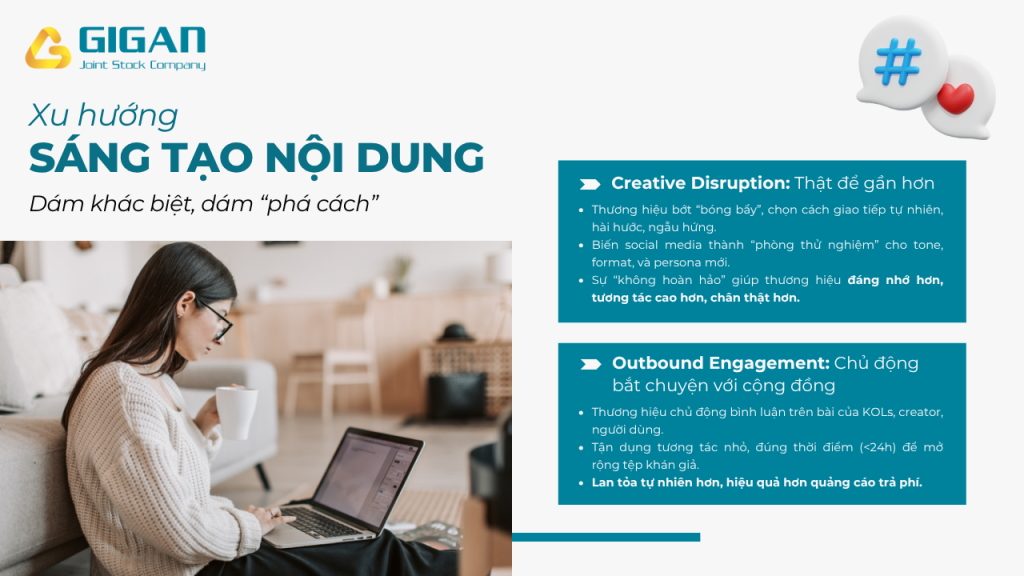 Xu hướng social media "Sáng tạo nội dung"