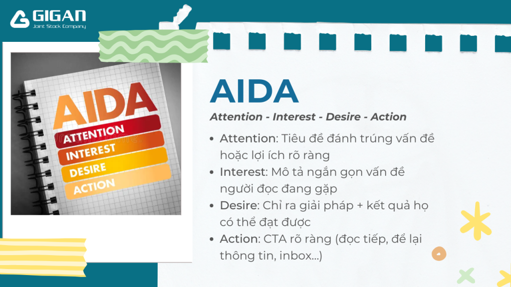 AIDA - Công thức nền tảng của mọi nội dung bán hàng