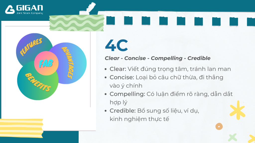 4C - Công thức giúp content dễ đọc, dễ hiểu và dễ tin